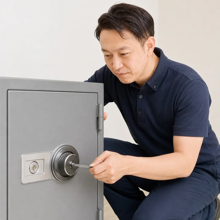 足立区の金庫解錠専門スタッフ