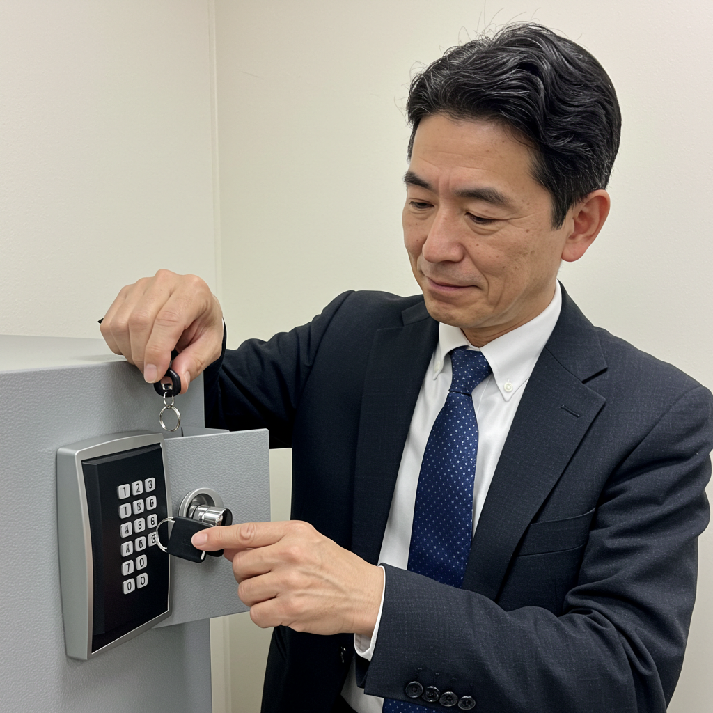 非常開錠キーの利用