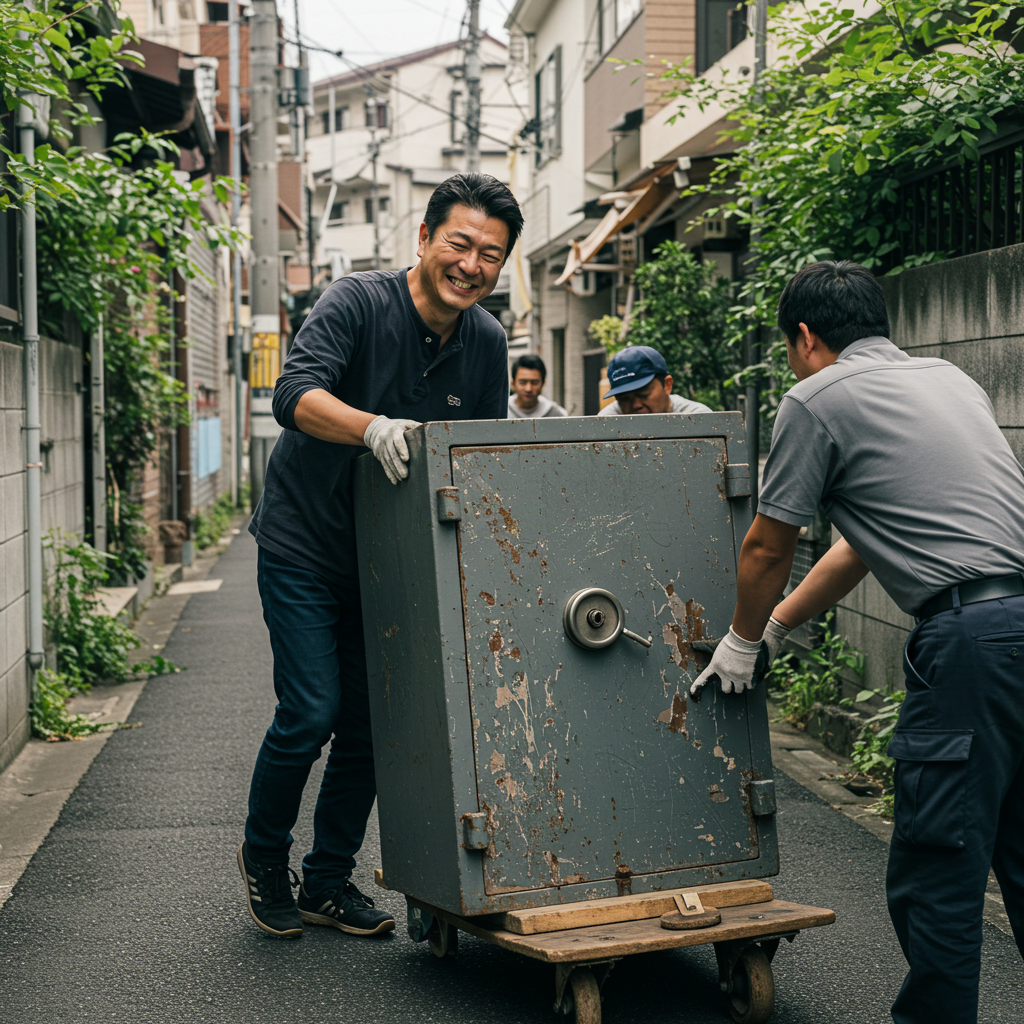 金庫処分の方法