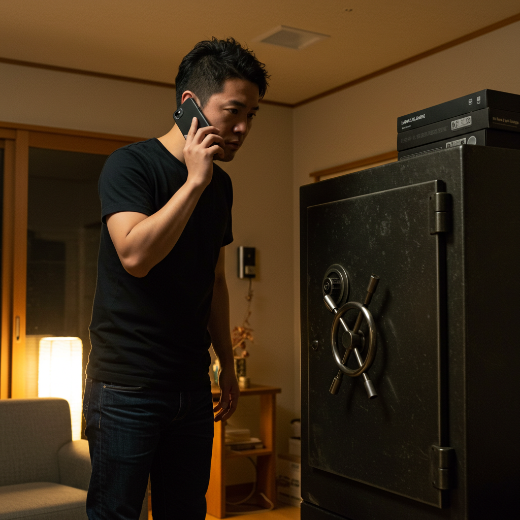 業者への連絡と状況説明