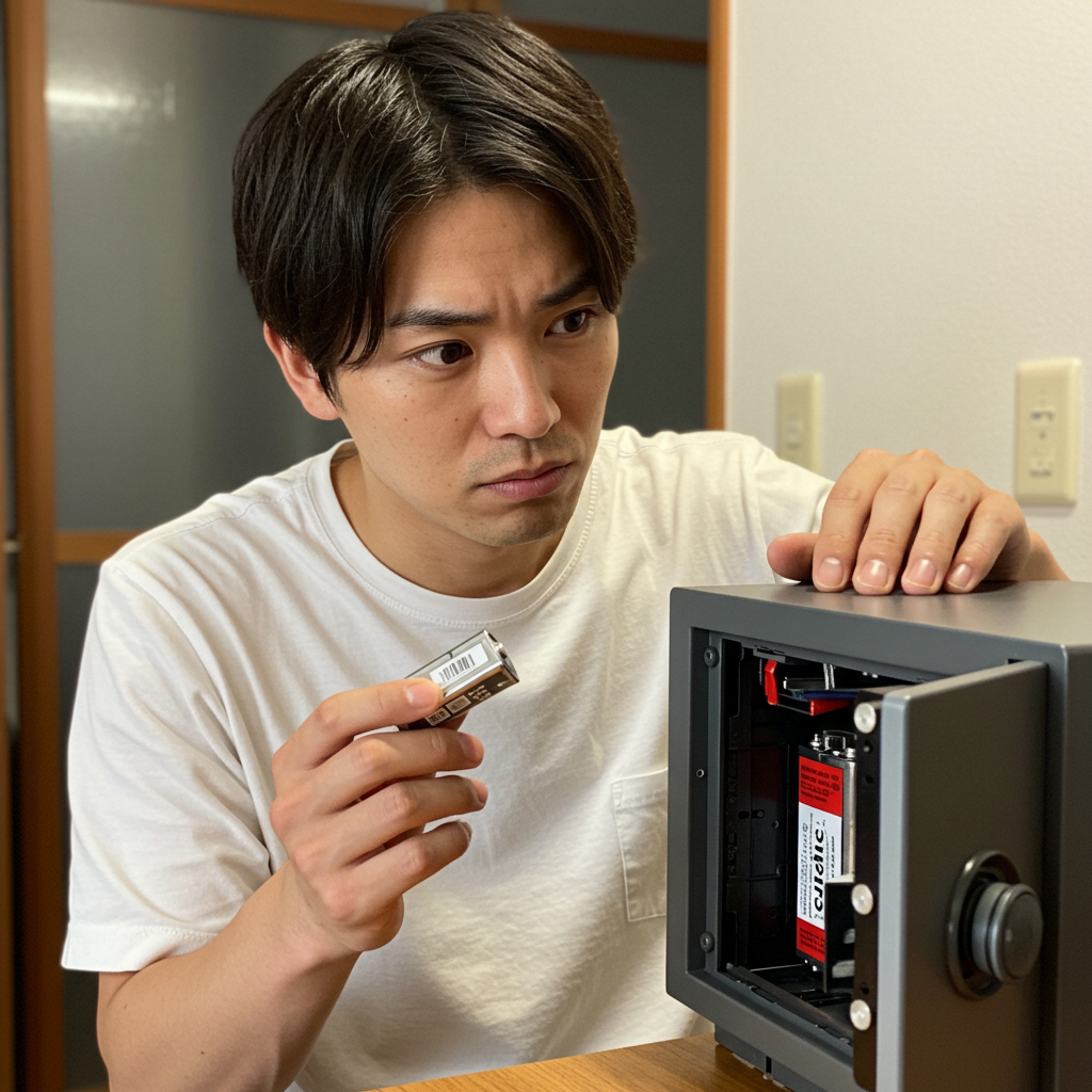 電池切れによる作動不良