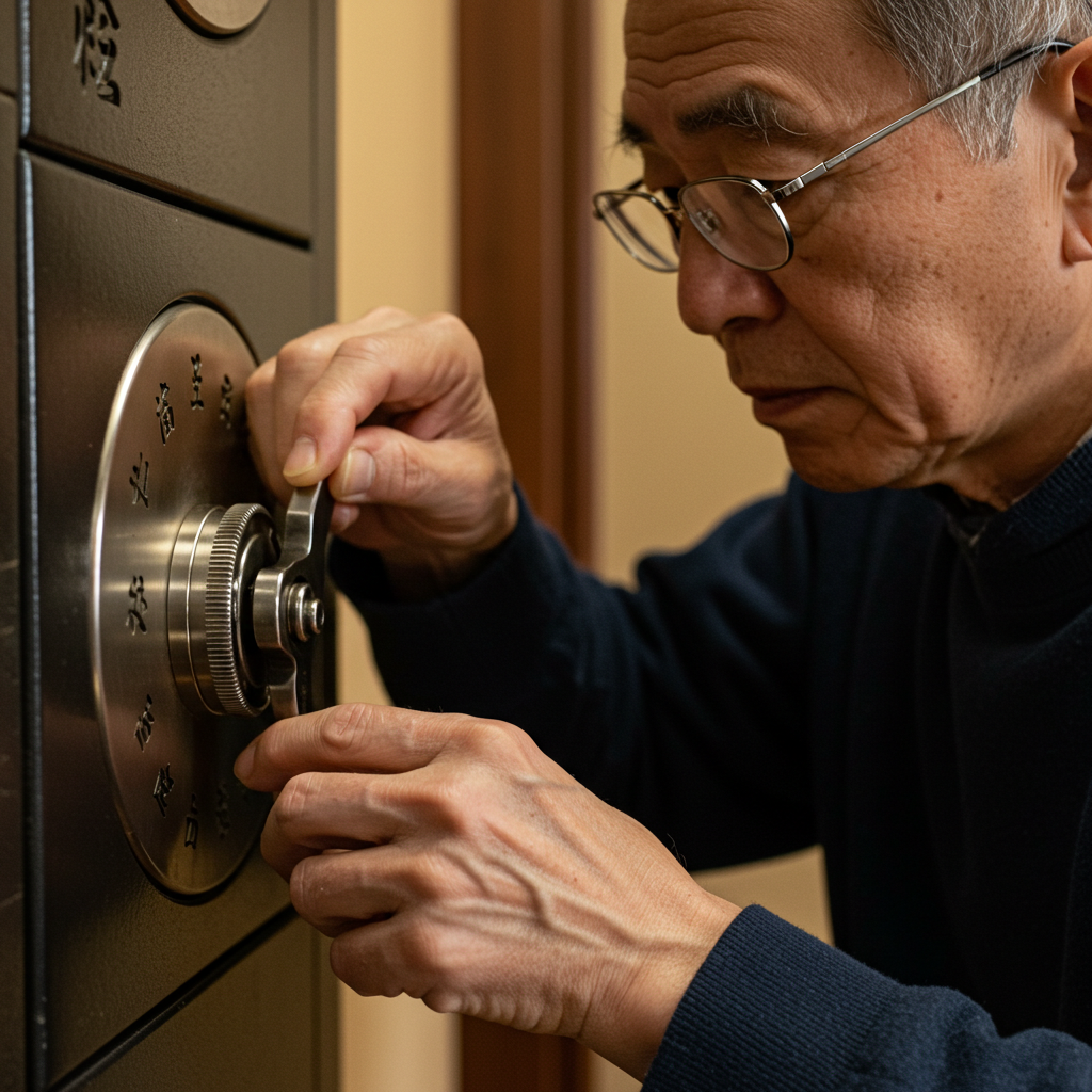 ダイヤル式金庫の開け方と注意点