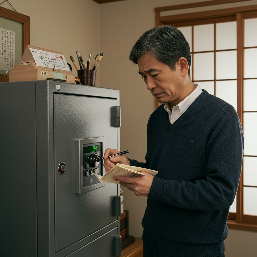 暗証番号の入力ミス