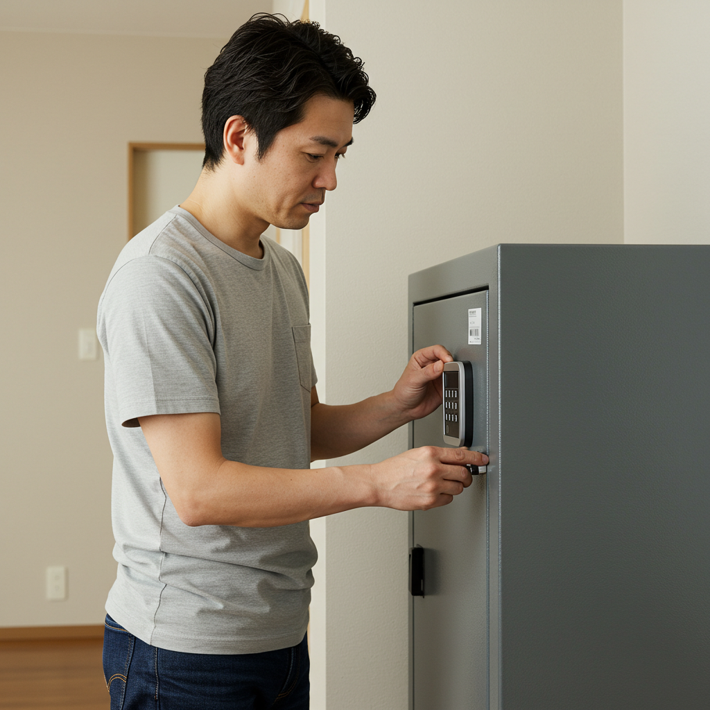 金庫の種類と型番の確認