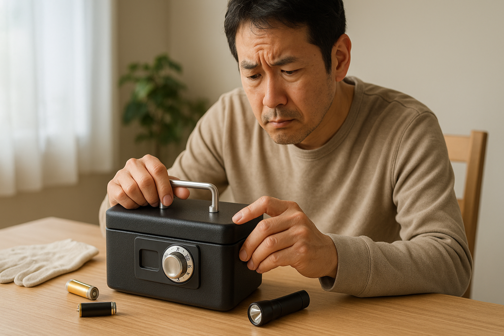 ダイヤル式金庫の基本仕組み