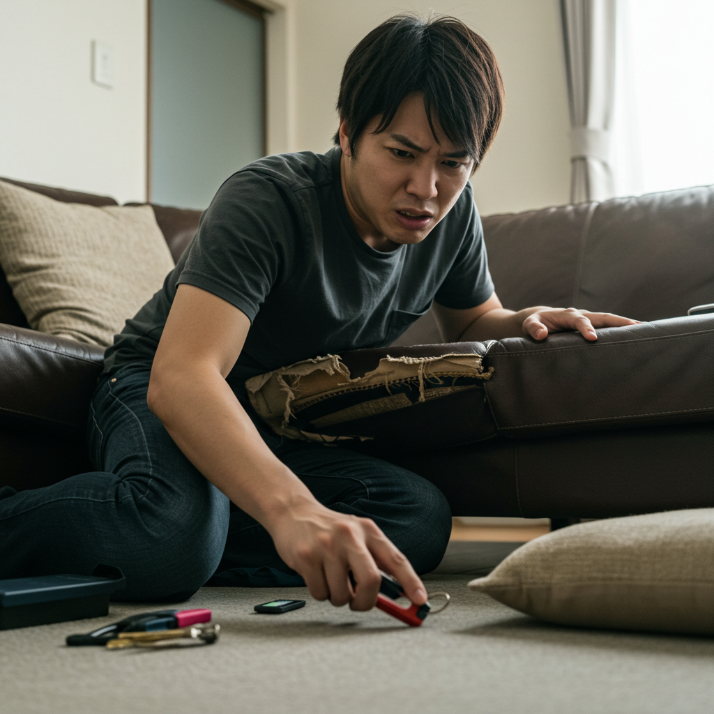マグネットキーの紛失 