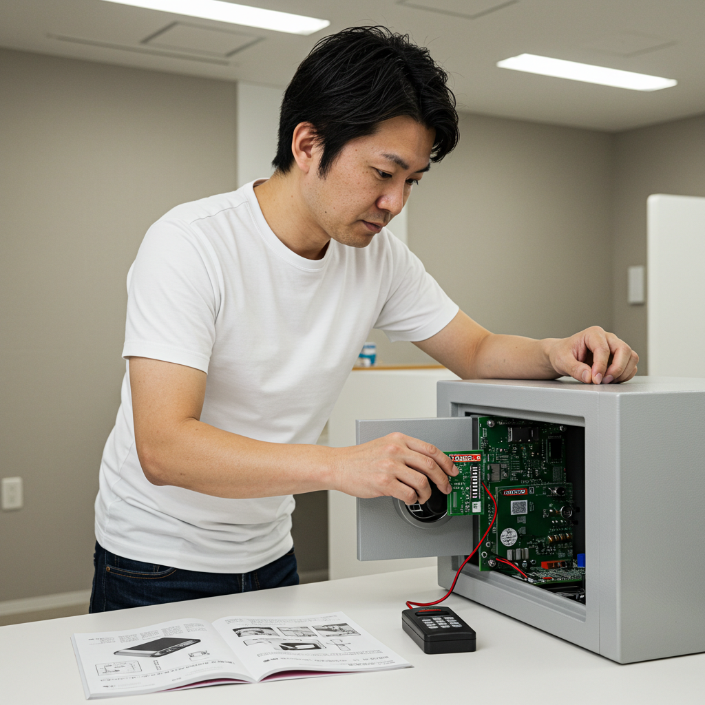 テンキー式金庫の開け方と対処法