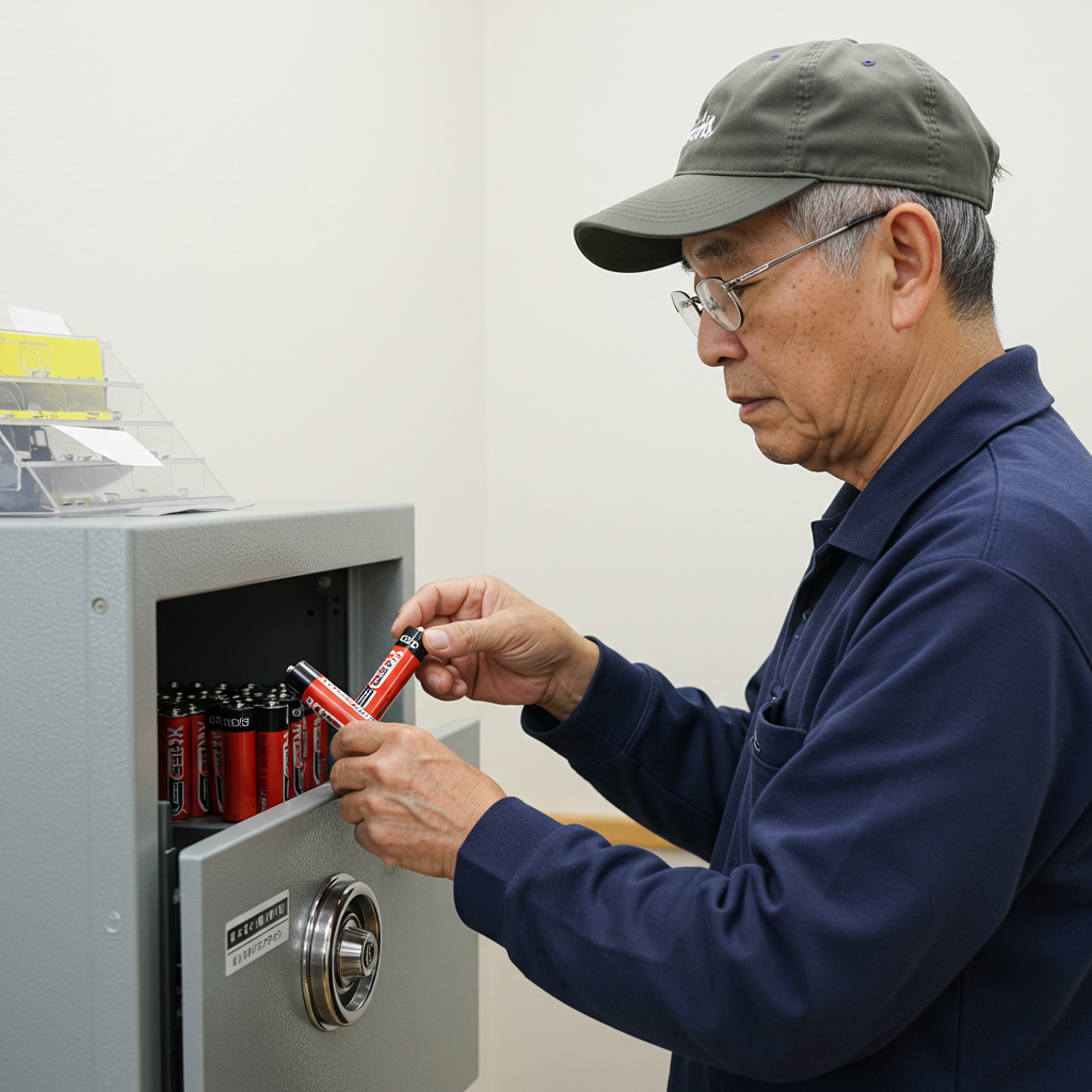 電池の定期的な交換
