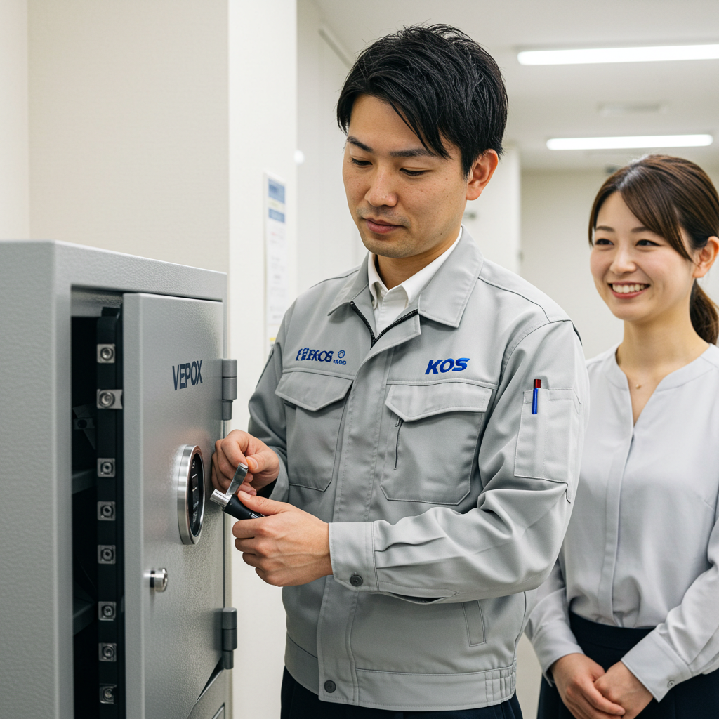 VEPOX金庫に対応可能な業者