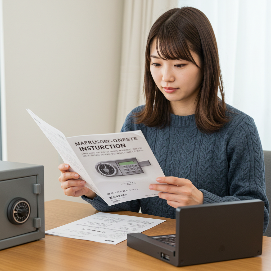 取扱説明書の確認