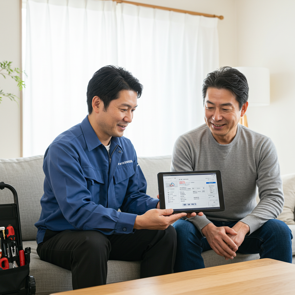 料金と作業の流れ