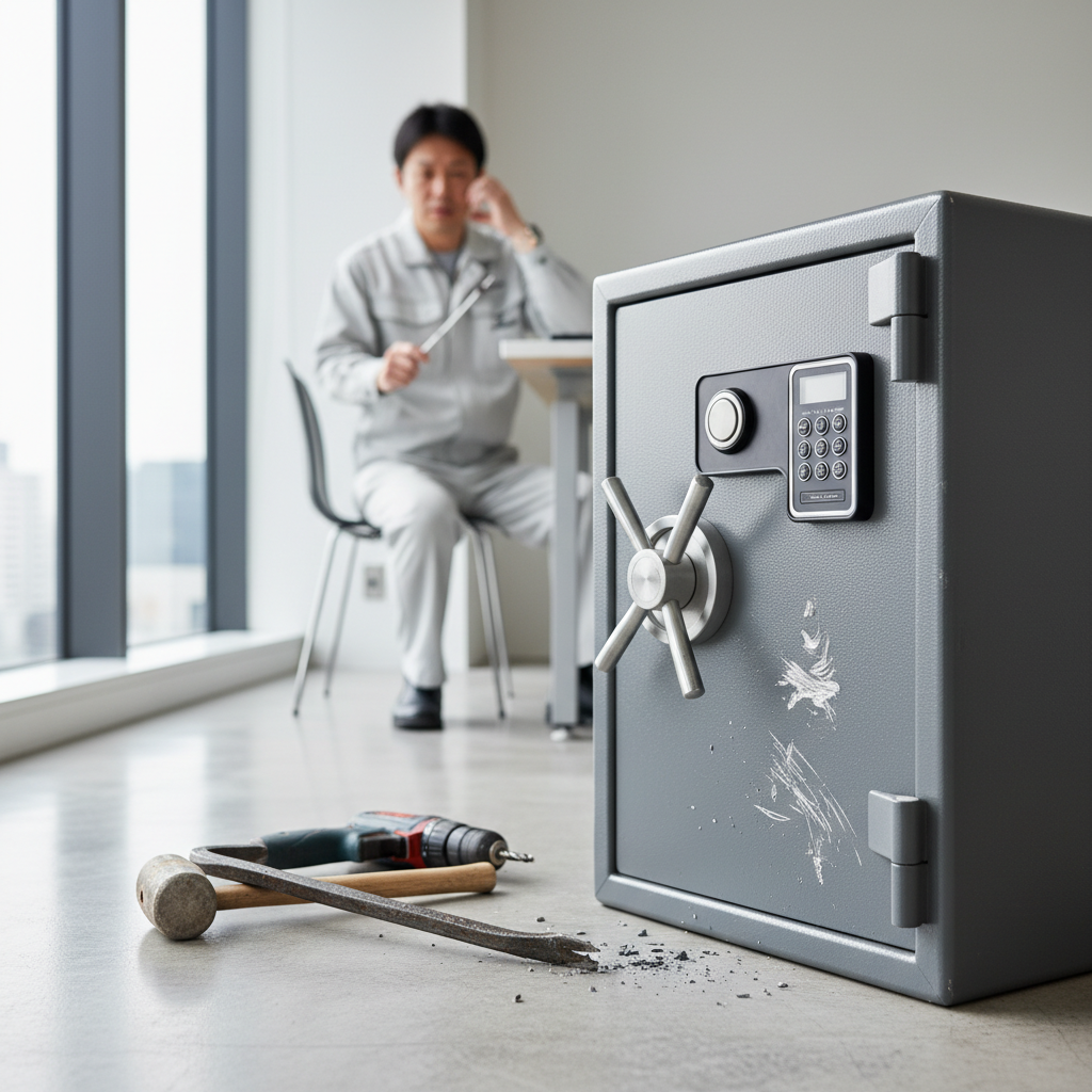 無理な力での開錠は絶対に避けるに関する画像