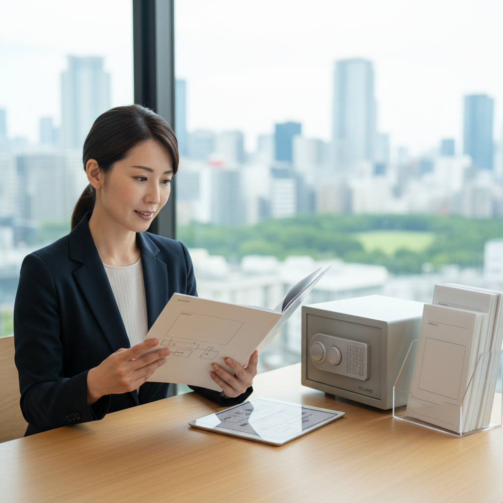 取扱説明書の確認と保管の重要性に関する画像