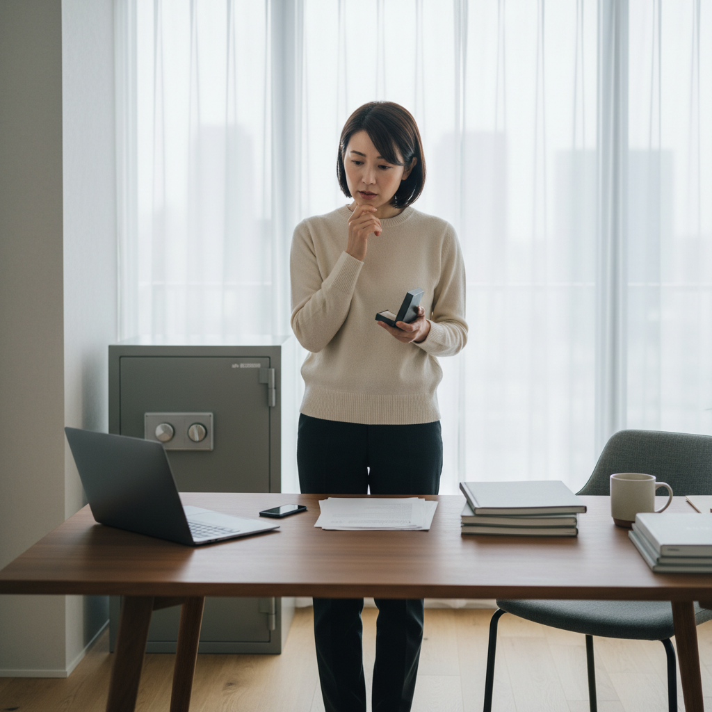 金庫の鍵をなくしたと気づいたらに関する画像