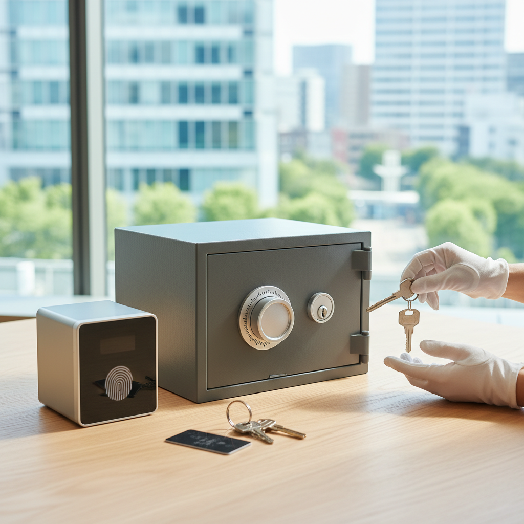金庫の種類と鍵のタイプを把握するに関する画像