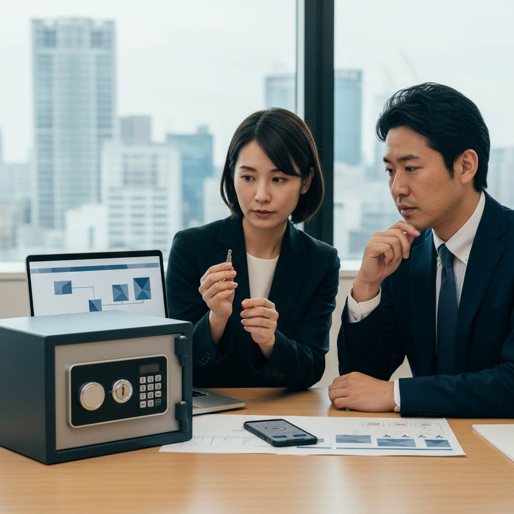 SENTRY金庫の鍵をなくした際の特殊な対応に関する画像