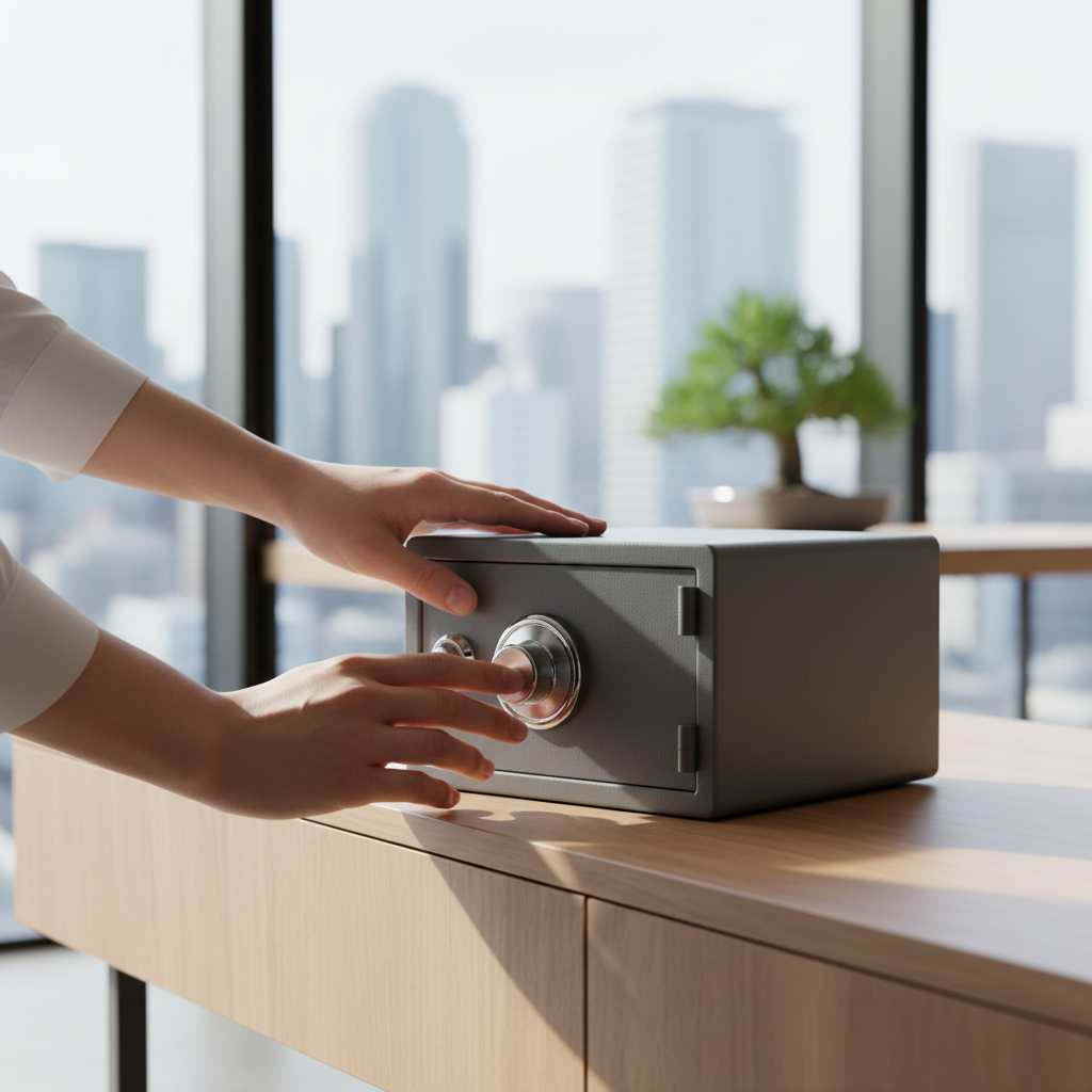 金庫 ダイヤル式 4桁とは?番号の回し方に関する画像