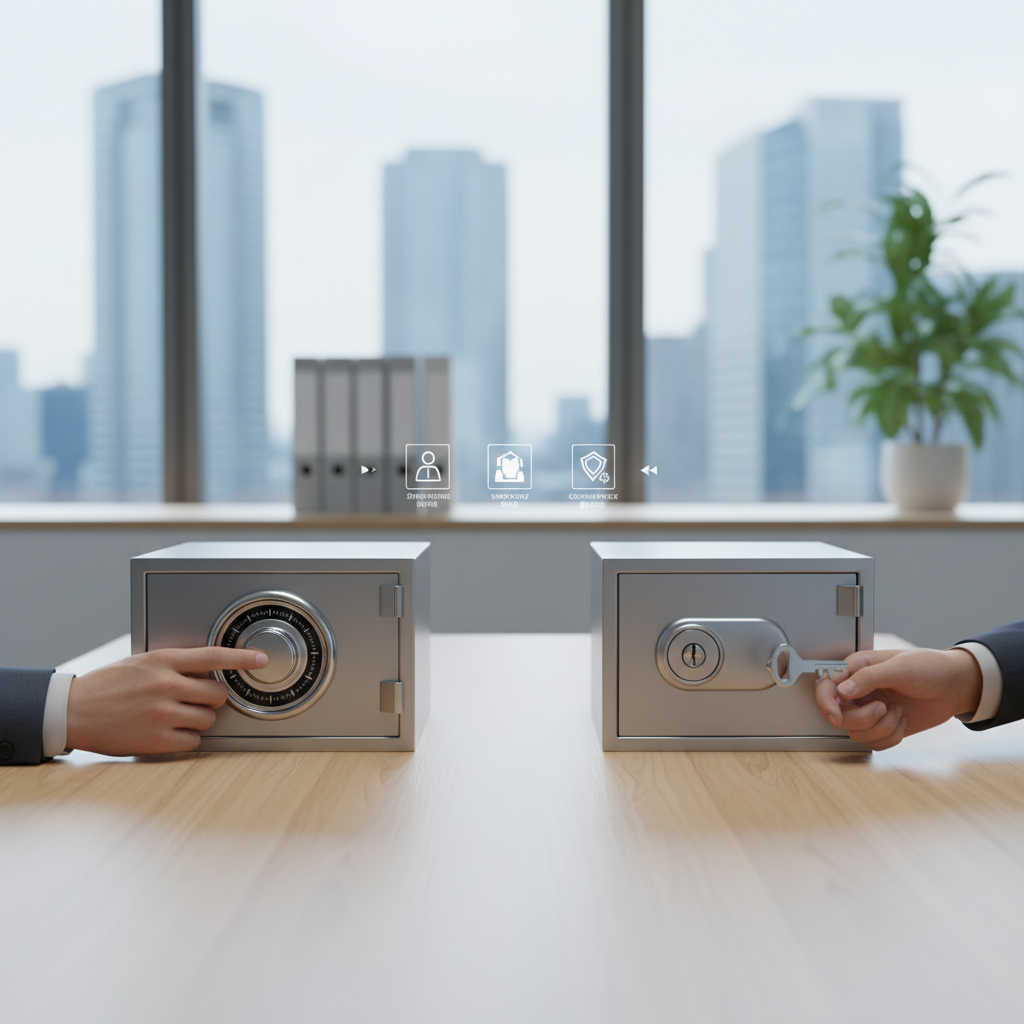 金庫 ダイヤル 鍵 どっちが安全?に関する画像