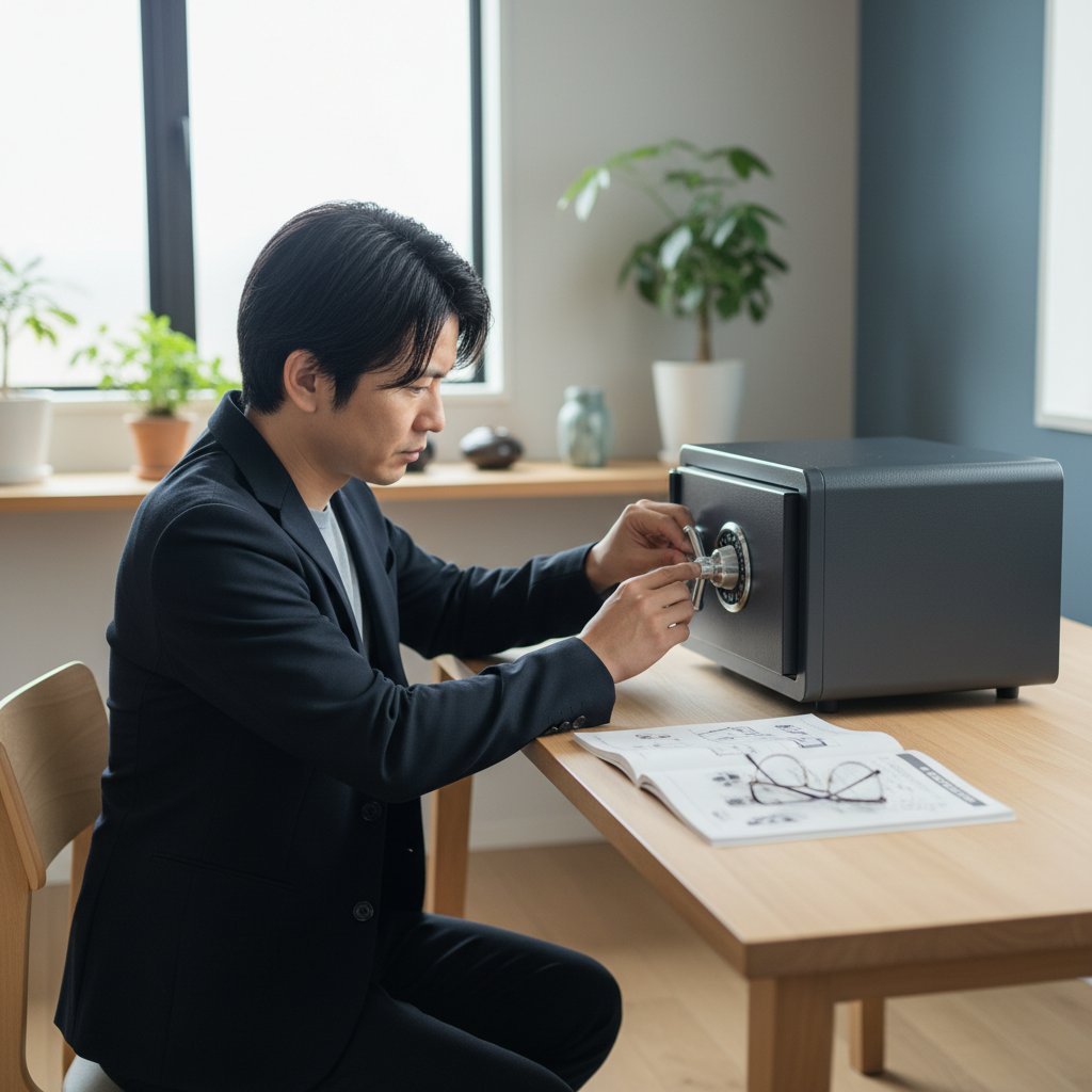 ダイヤル式金庫が開かない場合の対処法に関する画像