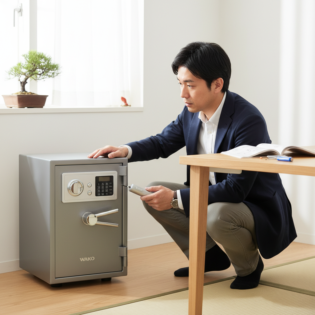 WAKO金庫が開かない場合の対処法に関する画像