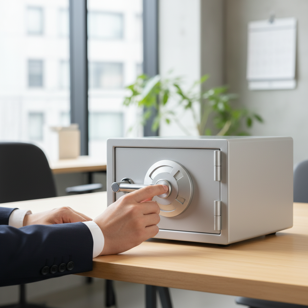 金庫の開け方とリセット方法の基本に関する画像