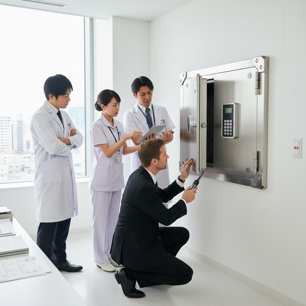 病院の金庫が開かない緊急事態に関する画像