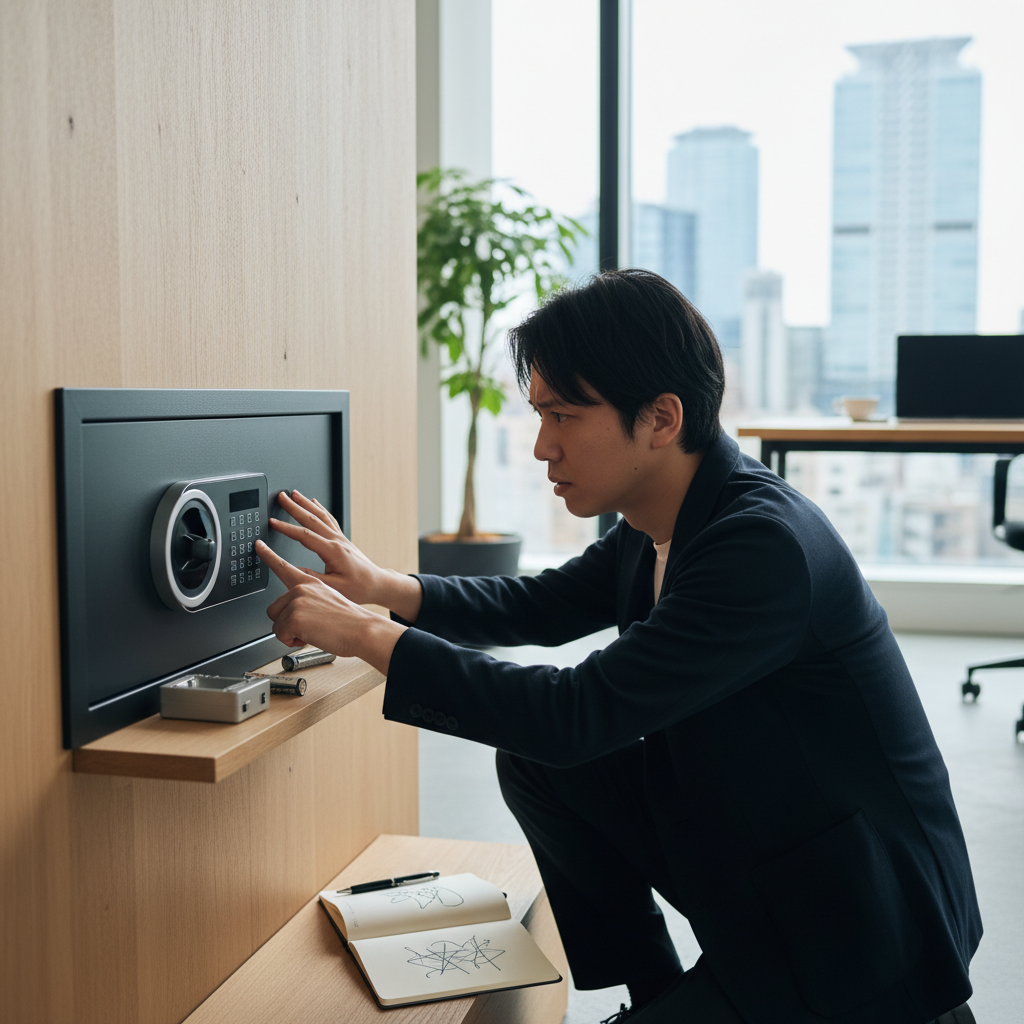 金庫の番号が合ってるのに開かないのはなぜ？に関する画像