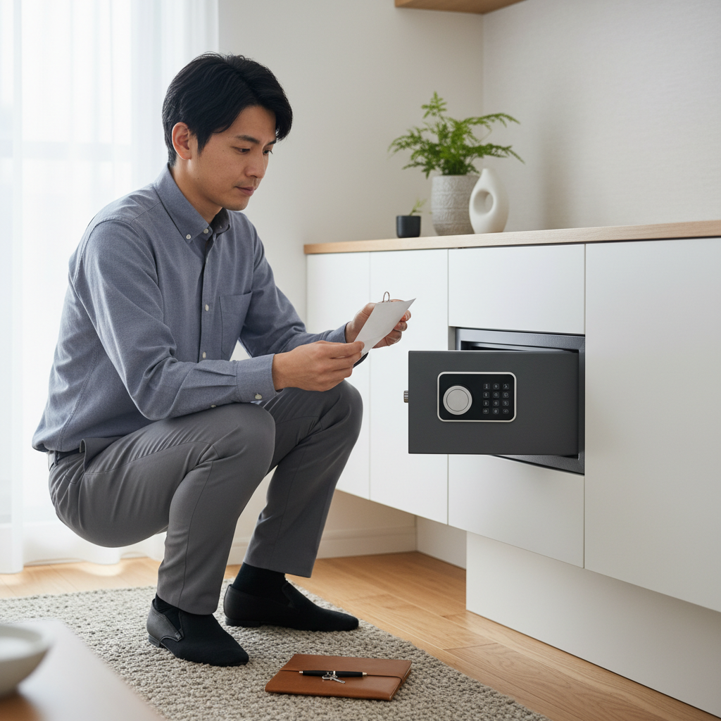 金庫が開かない時にまず確認すべきことに関する画像