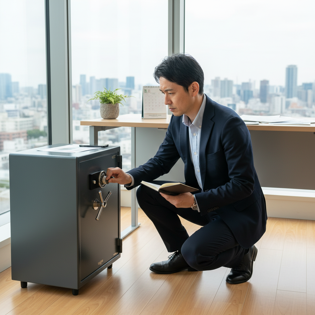 ダイヤル式金庫の暗証番号を忘れた場合の対処法に関する画像