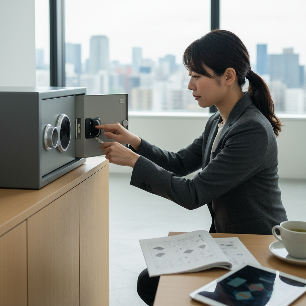 金庫の暗証番号をリセットする方法はあるのかに関する画像