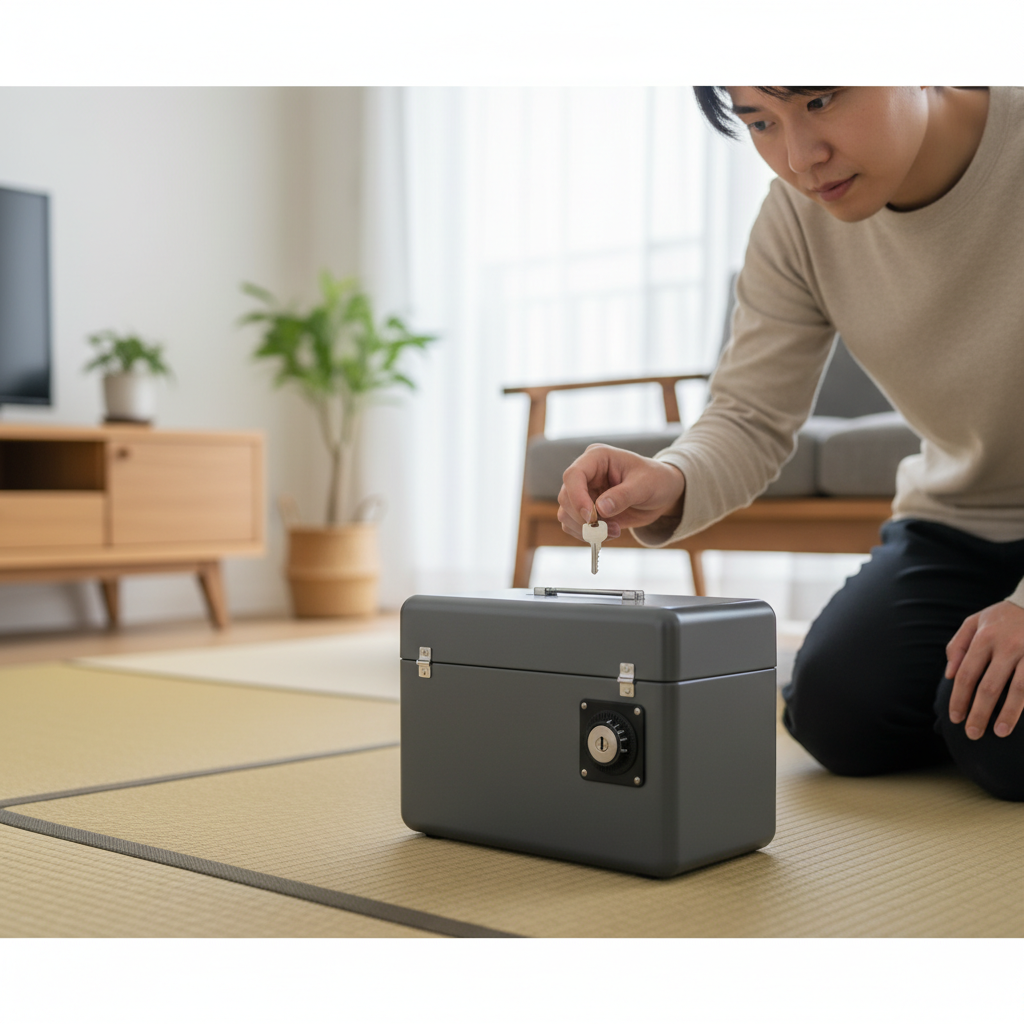 手提げ金庫のダイヤルを忘れた場合の対処法に関する画像